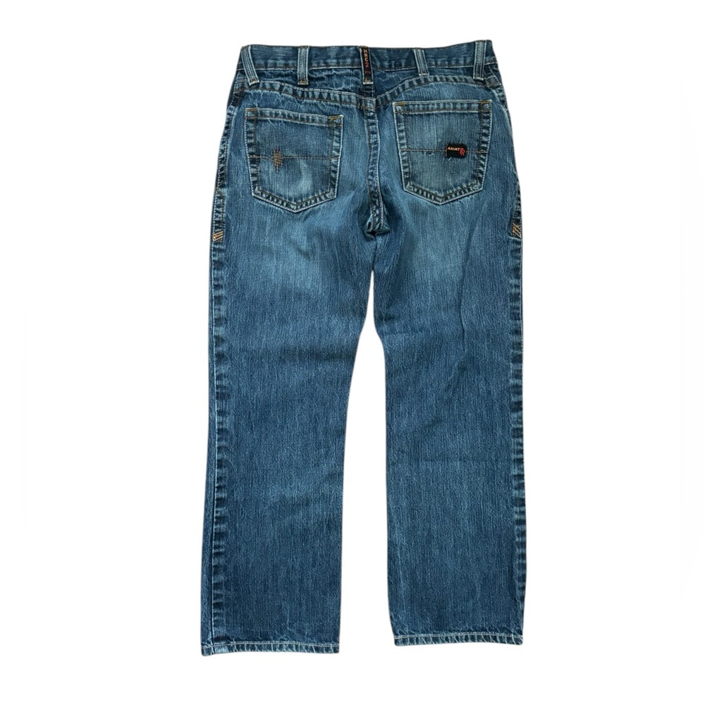 Ariat Men's M4 Work FR Low Rise Bootcut Jeans 30 x 30   10 0484 - Picture 8 of 10